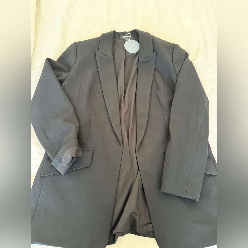Express Classic Black Blazer Editor